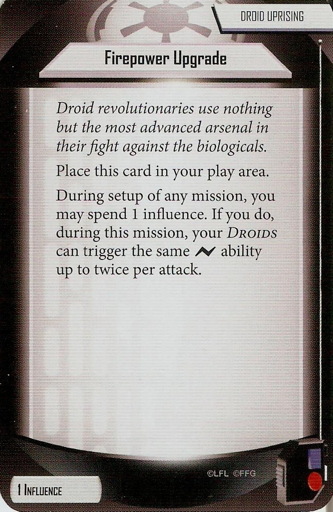 IG-88 card: /images/agendaDecks/Villain Packs/Firepower Upgrade.jpg